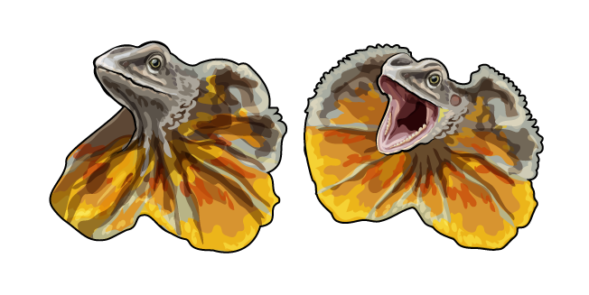 Frilled Lizard Cursor