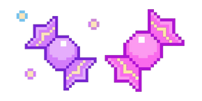 Курсор Purple and Pink Candies Pixel