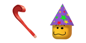 Roblox Regretevator PartyNoob y Silbato de Fiesta cursor