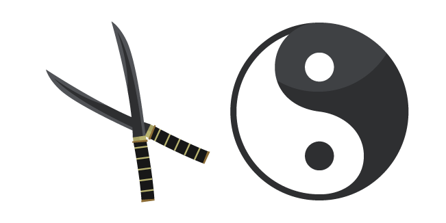 Ninja: Yin-Yang et Katanas Cursor