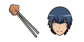 Курсор Toradora Ryuuji Takasu and Chopsticks