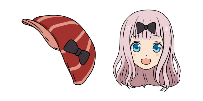 Kaguya-sama: Love Is War Chika Fujiwara and Detective Hat Cursor