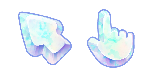 Materials Opal Crystal Cursor