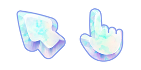 Materials Opal Crystal Cursor