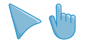 Carolina Blue Cursor