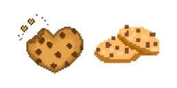 Cookies aux Pépites de Chocolat Pixel Curseur