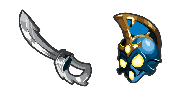 Skylanders Chop Chop and Sword Cursor