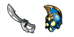 Skylanders Chop Chop and Sword Cursor