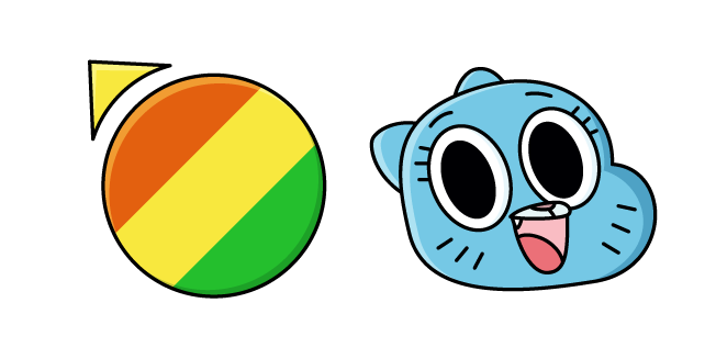 The Amazing World of Gumball Nicole Watterson and Button Cursor