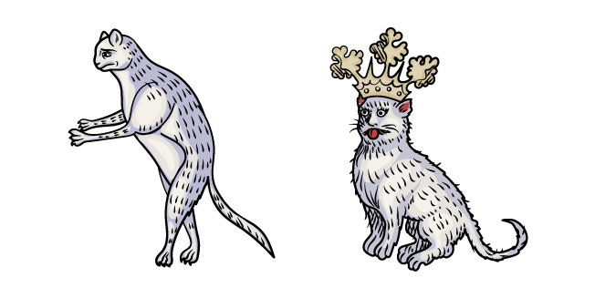 Medieval Cats cursor – Custom Cursor