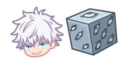 Chibi Jujutsu Kaisen Satoru Gojo and Prison Realm Cursor