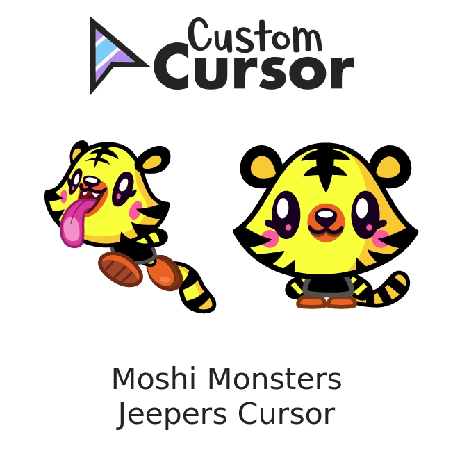 Moshi Monsters Jeepers cursor – Custom Cursor