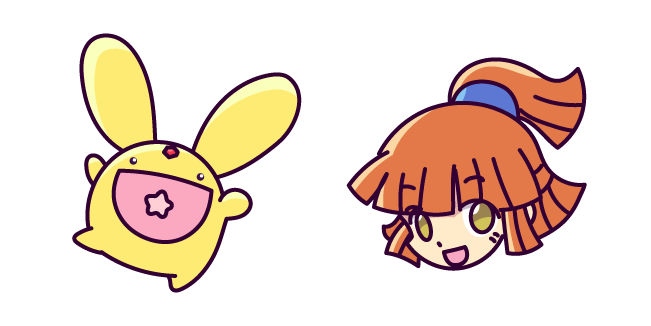 Puyo Puyo Carbuncle and Arle Nadja Cursor