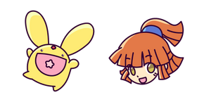 Курсор Puyo Puyo Carbuncle and Arle Nadja