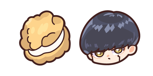 Chibi Mashle: Magic And Muscles Mash Burnedead and Cream Puff Cursor