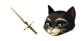 Puss in Boots Kitty Softpaws and Dagger Cursor