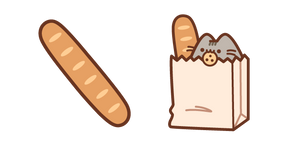 Курсор Pusheen with Bread