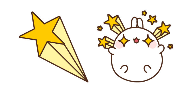 Molang and Stars курсор