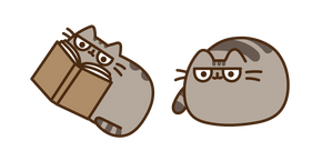 Pusheen Wearing Glasses Cursor