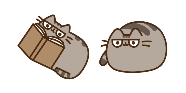 Pusheen Wearing Glasses Cursor