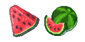 Juicy Watermelon Pixel Cursor