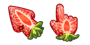 Materials Strawberry Cursor