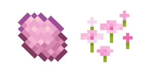 Курсор Minecraft Pink Dye and Pink Petals