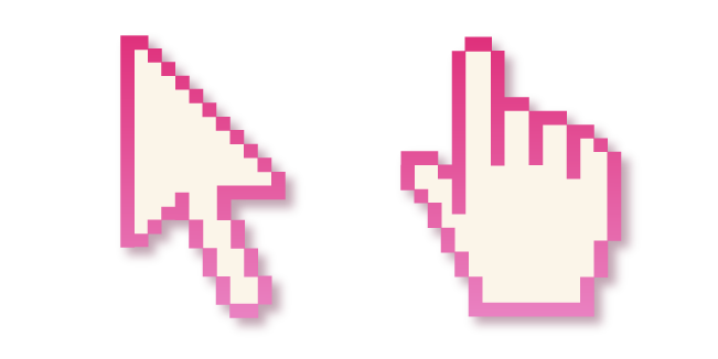 Cream Cake Pixel Cursor