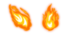 Fire and Water - Custom Cursor browser extension