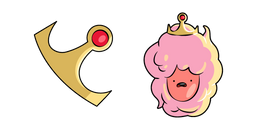 Adventure Time Cotton Candy Princess et Couronne Curseur