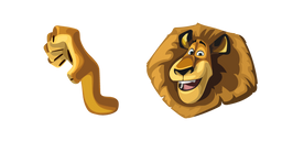 Madagascar Alex le Lion Curseur