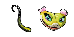 Kung Fu Panda Maestra Viper y Cola Cursor