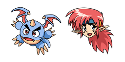 Popful Mail Gaw et Popful Mail Curseur
