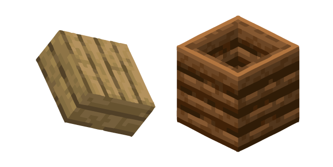 Minecraft Slab and Composter курсор