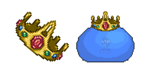 Курсор Terraria King Slime and Crown