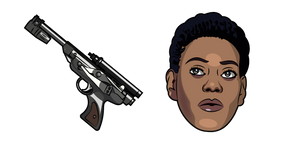 Star Wars Cere Junda and DL-18 Blaster Cursor