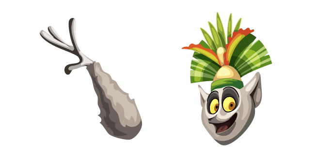 Madagascar Rey Julien Cursor