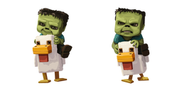 Курсор A Minecraft Movie Chicken Jockey