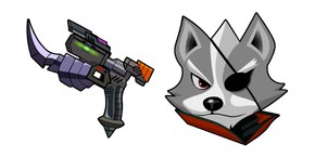 Star Fox Wolf O Donnell Blaster Curseur