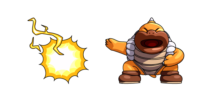 Super Mario Sumo Bro et Boule de Feu Cursor