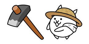 Курсор The Battle Cats Farmer Cat and Hoe