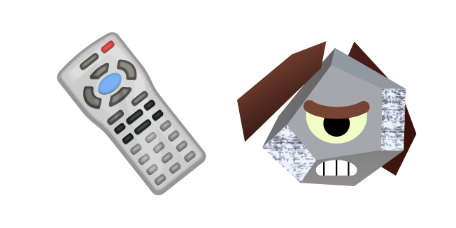 The Amazing World of Gumball Rob and Universal Remote Cursor