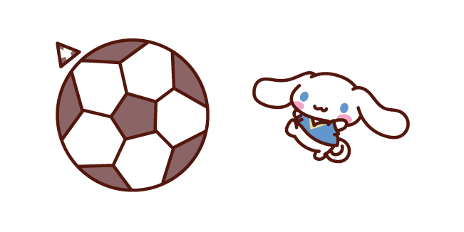 Sanrio Cinnamoroll Footballer Cursor