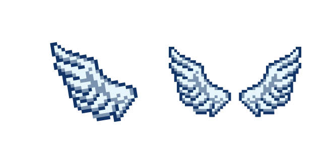 Alas de Ángel Pixel Cursor