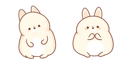 Mignon Lapin Gros Curseur