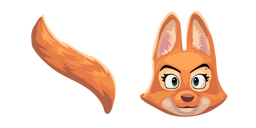 Курсор The Bad Guys Diane Foxington and Tail
