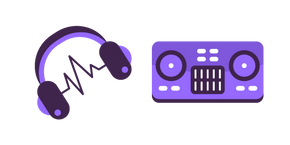 DJ: Auriculares y Controlador de DJ cursor