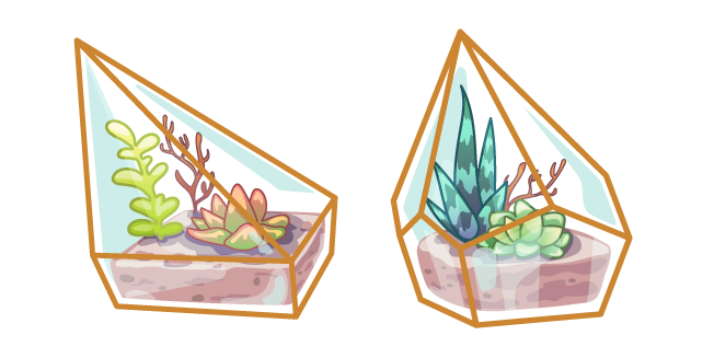 Floral Terrarium Cursor
