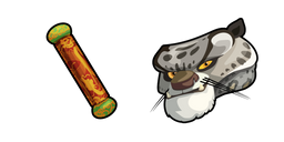 Kung Fu Panda Tai Lung and Dragon Scroll Cursor