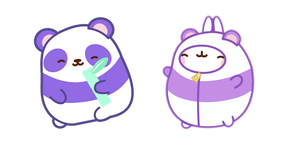 Molang et Panda Curseur